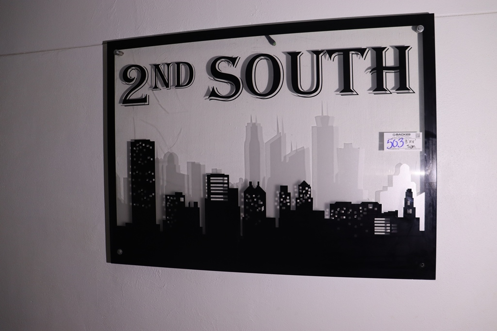 Buy Custom Louisville Skyline Metal Wall Art LED Light Online in India 