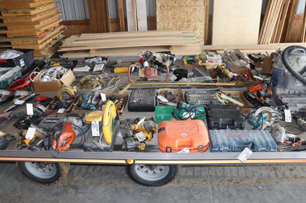 Item Image for Fork Lift, Skid Loader, JLG Skylift, 4 Trailers, CNC Router, Grizzley Equipment & More